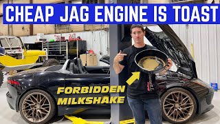 WORST POSSIBLE FAILURE I Found The Coolant Problem On My CHEAP Jag FType [upl. by Grefe439]