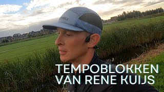 Road to Valencia Marathon 239  Tempoblokken van Rene Kuijs [upl. by Allie]