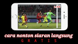 cara nonton bola di hp live gratis [upl. by Ellenyl]