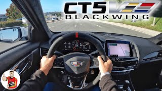 Should I Buy the Cadillac CT5V Blackwing POV Drive Review [upl. by Iila]