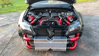 Twin Turbo V12 Swapped STI [upl. by Abehsat]