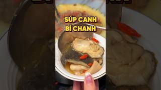 SÚP CANH NẤU TRONG QUẢ BÍ CHANH food [upl. by Nadabus]