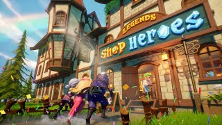 Shop Heroes Legends Official Trailer [upl. by Aimar344]