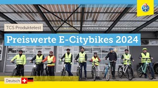 8 günstige ECitybikes im EBike Test 2024 [upl. by Nylarat504]