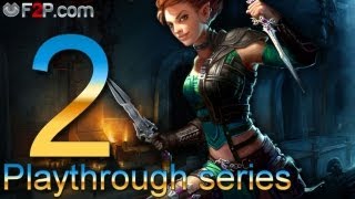 Neverwinter MMO gameplay walkthrough Episode 2 1080p  Rogue level 35 [upl. by Akehsal]