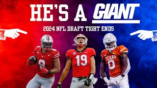 Hes a Giant Episode 8 Tight Ends 2024 NFL Draft [upl. by Engen]