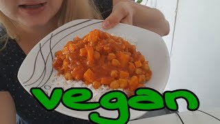 Veganes SüßkartoffelKichererbsenCurry  Rezept  Nici [upl. by Heurlin]