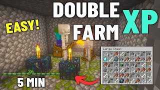 Minecraft Mob Spawner XP Farm Tutorial 121 [upl. by Annoved]