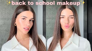 back to school makeup tutorial EASY [upl. by Deaner]