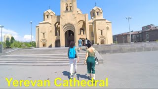 Yerevan Cathedral the largest cathedral of the Armenian Apostolic Church [upl. by Tsai]