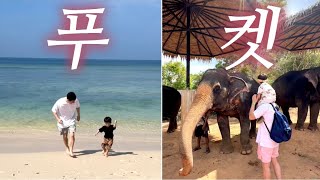 Vlog  푸켓 5박 6일  4살 아기랑  메리어트 멀린  엘리펀트 생츄어리  빠통비치  방라로드 [upl. by Anilrahc]