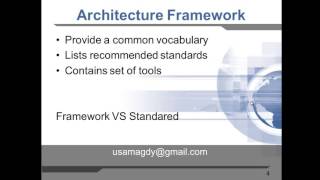 introduction to togaf شرح [upl. by Rivalee]