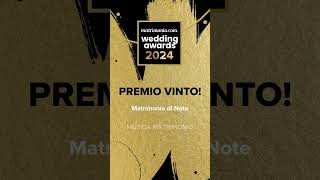 Vincitori Premio Wedding Awards 2024 [upl. by Arymahs]