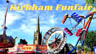 Kirkham Funfair  Cubbins Funfair  Funfair vlog [upl. by Anihpled]