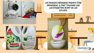 Les produits ménagers niveau 6ème [upl. by Cerelia]