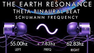 The 783hz Earth Resonance  Theta Binaural Beat Schumann Frequency [upl. by Burke]