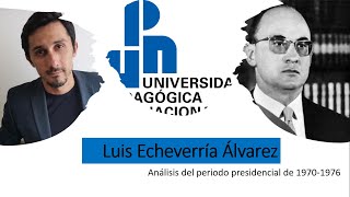 Análisis del periodo de Luis Echeverría [upl. by Macegan]