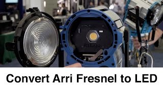 Convert Your Fresnel to LED with VisionSmith ReLamp NAB 2016 [upl. by Kristofor]