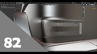 Blender 28 Car Modeling Tutorial  Part 82 TailLights  A [upl. by Ennahtebazile]