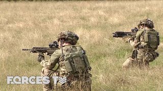 How British Soldiers Prepare To Deploy To Iraq  Forces TV [upl. by Cad]