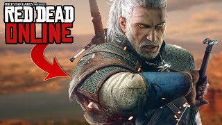 JETTE UN SOU À TON WITCHER  RED DEAD ONLINE RDR2 [upl. by Idac]