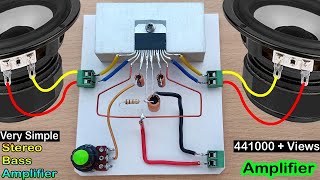 Diy Powerful Audio Amplifier Circuit Using C5200 Transistor  Mosfet C5200 Extremely Amplifier [upl. by Puklich]