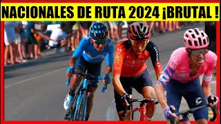 NAIRO Quintana BRUTAL BATALLA NACIONALES de RUTA COLOMBIA 2024 [upl. by Eugenius]