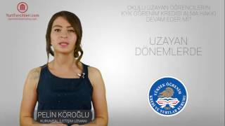 Okulu Uzayan Öğrencilerin KYK Öğrenim Kredisi Alma Hakkı Devam Eder Mi [upl. by Haliled]