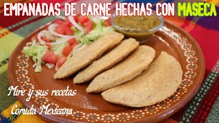 Empanadas de Carne Molida Hechas con Maseca [upl. by Aig]