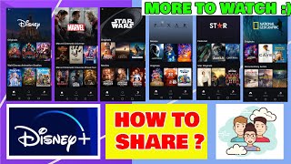 Disney Premium Plan Feature Paano ang Sharing of Disney Account  Disney Plus Philippines [upl. by Benni]