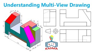 Drawing 0202 Understanding Multiview Drawing [upl. by Hynes643]