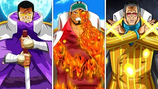 All 7 Admirals In One Piece Explained stronger than gods [upl. by Leisam]