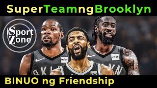 GOODBYE Warriors Kevin Durant at Kyrie Super Team ng Brooklyn Nets Buo Na [upl. by Hennahane]