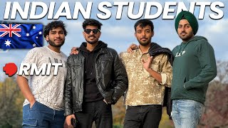 Indian Students in Australia🇦🇺  RMIT Melbourne city campus  Vlog 208 [upl. by Ayle186]