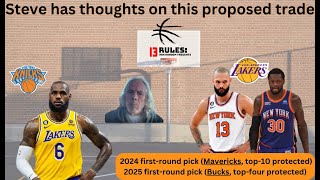 Steve has thoughts on the LeBron to Knicks rumor lakeshow newyorkforever [upl. by Aprilette]