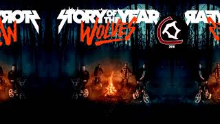 Story Of The Year  Give Up My Heart LYRIC VIDEO From the “Wolves” album 2017 [upl. by Bolte]