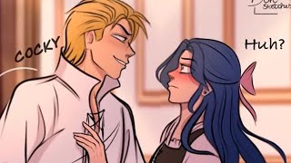 The First Night After The Kiss  Miraculous Ladybug Comic Dub [upl. by Aciruam]