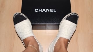 UNBOXING  Espadrilles Croisière CHANEL [upl. by Alletsirhc794]