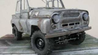 UAZ 469b RC 110 FULL METAL BUILD Part 2 of 2 [upl. by Corwun351]