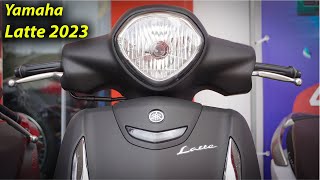 Review Yamaha LATTE 2023  Nhiều Sự Tiện Ít Trên Con Xe Này  PB Tiêu Chuẩn Đen Nhám Giá Xe Tháng 3 [upl. by Masry]