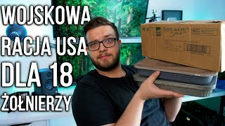 Grupowa Wojskowa OBIADOWA Racja Żywnościowa USA  Sprawdź co jest w środku [upl. by Mel]