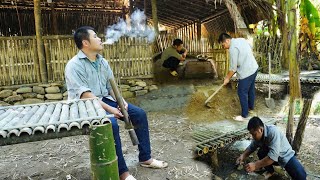 The Finished Stove and Steps on His Farm Are Gorgeous  Ly Manh Quynh [upl. by Pallaten]