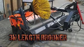 broomer road cleaner sweeper [upl. by Ednalrym583]