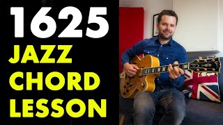 ❌ Jazz guitar chord progressions the all important 1⃣6⃣2⃣5⃣ [upl. by Naryb962]