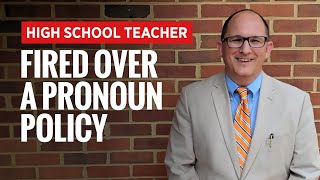 Teacher Fired for Using ‘Wrong’ Pronoun for Student Discusses Ongoing Legal Case [upl. by Ahsaei]