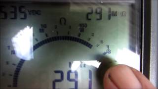 HVAC motor test megohm meters compare fluke 1520  supco m 500 [upl. by Philipa]