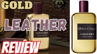 Atelier Cologne GOLD LEATHER Review [upl. by Dilahk]