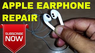 Repair iphone earphone or Headphone  Apple earphone low volume problem [upl. by Tarrance]