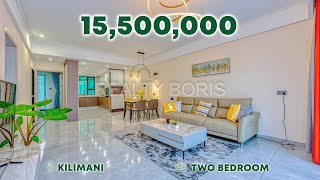 Touring an Elegant💰15500000 2Bed Apartment in Kilimani  Nairobi  Kenya realestate [upl. by Huebner]