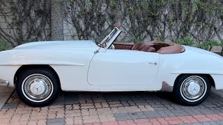 Mercedes 190SL Resto Part 5  Out the garage after 24 years  Classic Obsession  Episode 51 [upl. by Yank]